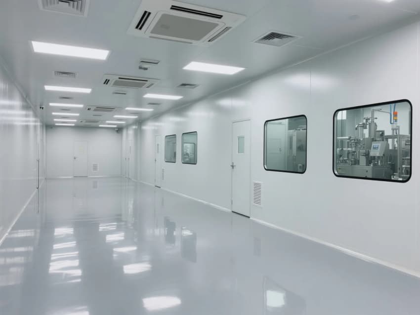 六安2000平萬級電子光學潔凈車間設(shè)計效果分享